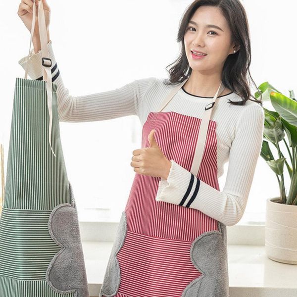 

aprons 1pc cooking kitchen apron for woman men chef waiter cafe shop bbq hairdresser baking accessories delantal cocina