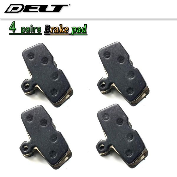 

bike brakes 4 pair mtb mountain cycling bicycle disc brake pad for avid code r 2011-2014 hydraulic semi-metallic