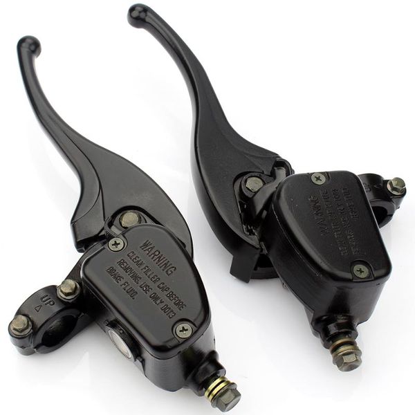 

universal motorcycle 7/8" 22mm adjustable gear hydraulic clutch brake pump handle master cylinder levers for polaris atv 500cc brakes