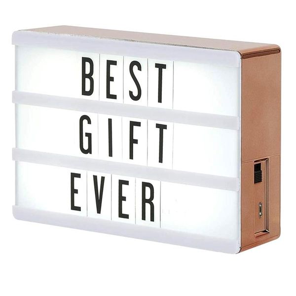 

novelty items mini magnetic lightbox with letters numbers symbols led changeable sign usb powered for indoor outdoor bv789