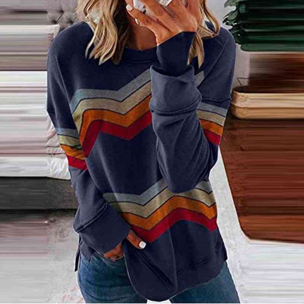 

long sleeve jumper pullover womens shirts striped bare shoulder autumn winter elegant woman, White