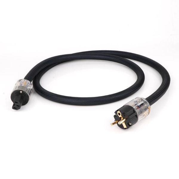 

smart power plugs audio cord pure copper eu/us standard schuko cable with p-029e plug connector