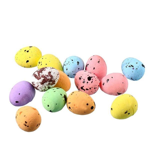 

party decoration 2x3cm happy easter egg artificial flower for home diy craft kids gift favor supplies