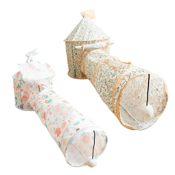 

cat toys bed play tunnel mat pets cats dogs rabbits and pet home foldable soft sleeping