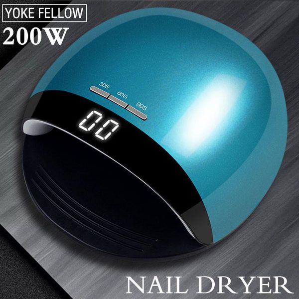 

nail dryers uv led lamp for nails with 45 leds drying 3 timmer setting strong power dryer gel polish manicure