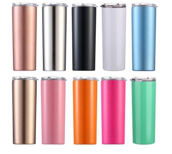 

water bottles 600ml 304 stainless steel vacuum flask, outdoor portable car cup, straw straight cold and cup