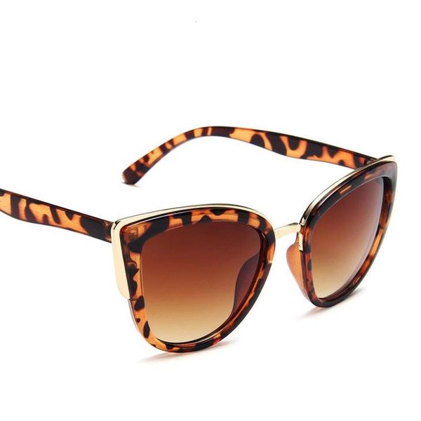 

sunglasses dytymj 2021 oversized cat eye vintage sun glasses women cateye sunglasses retro feminino, Black