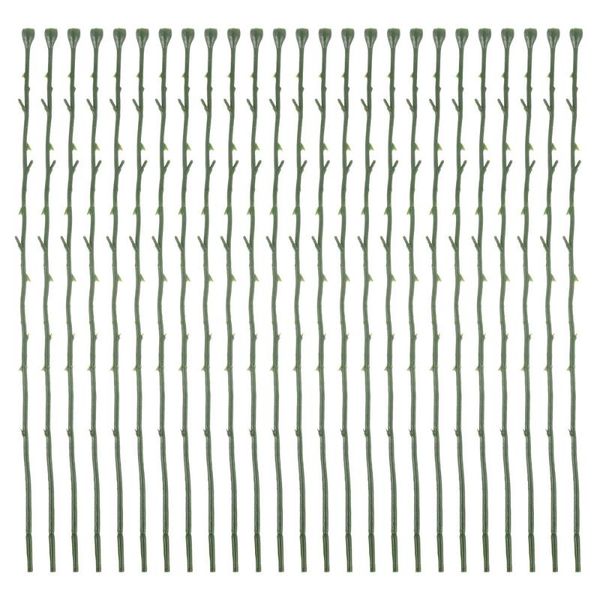 

50pcs fake rose branch artificial flower stem diy floral arrangement accessory other home decor