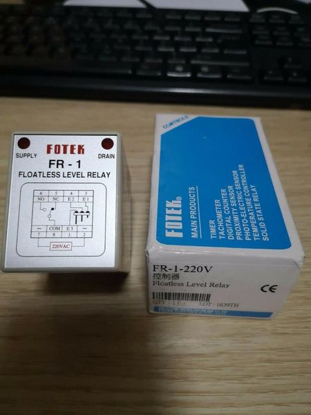 

smart home control 1pcs fotek floatless level relay fr-1-220v fr1220v -