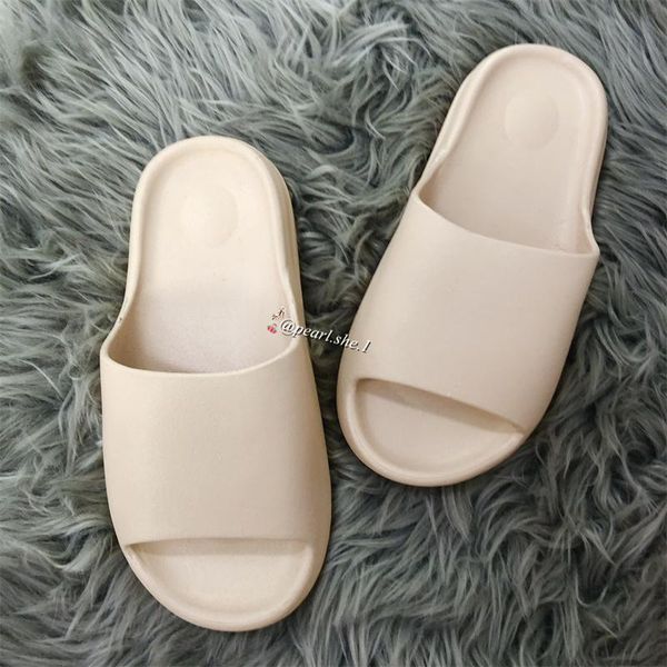 

slippers fashion brand summer beach soft sole slide women's sports shoes anti-slip great price ladies matching, Black