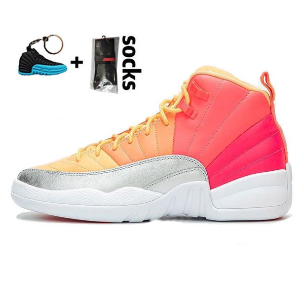

12 Mens Basketball Shoes 12s XII 2021 JUMPMAN 23 DARK CONCOR REVERSE FLU GAME Gym Red Stone Blue Sports Sneakers Trainers SIZE US 139MAGS7ZV