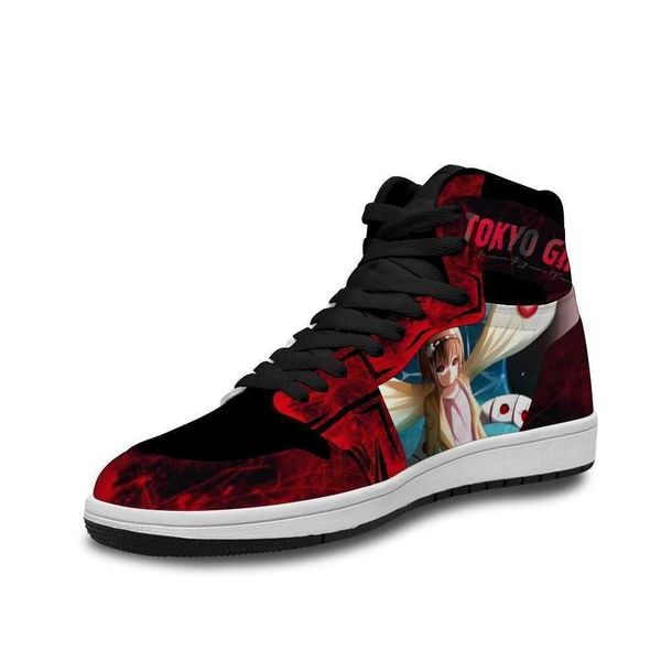 

2021 tokyo ghoul classic basketball shoes ins for women's soft lace up trainers