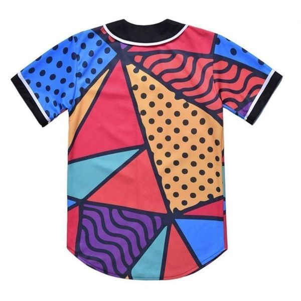 

baseball jersey men stripe short sleeve street shirts black white sport shirt xam700, Blue;black
