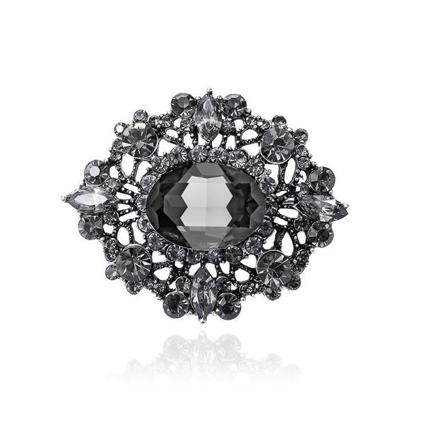 

factory wholesale korea east gate new autumn and winter heavy industry luxury high-grade baroque palace style gorgeous brooch hea/rtsch/rome