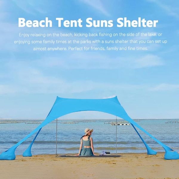 

beach tent suns shelter sunblock shading cool shed sunshade for outdoor fishing camping garden picnic tourist tarp tents and shelters