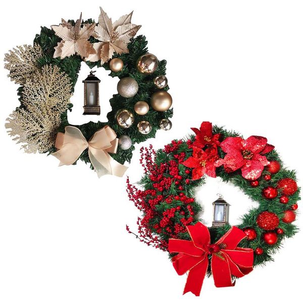 

decorative flowers & wreaths christmas glitter artifical flower garland front door window wreath home decoration outdoor autumn for wedding