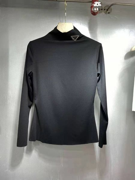 

women hoodie shirts with letter budge high necks tees breathable sweatshirts spring autumn outwear hoodies, White