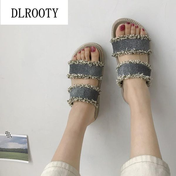 

women sandals slippers flip flops summer fashion breathable non-slip flats shoes platform peep toe slides lady casual female, Black