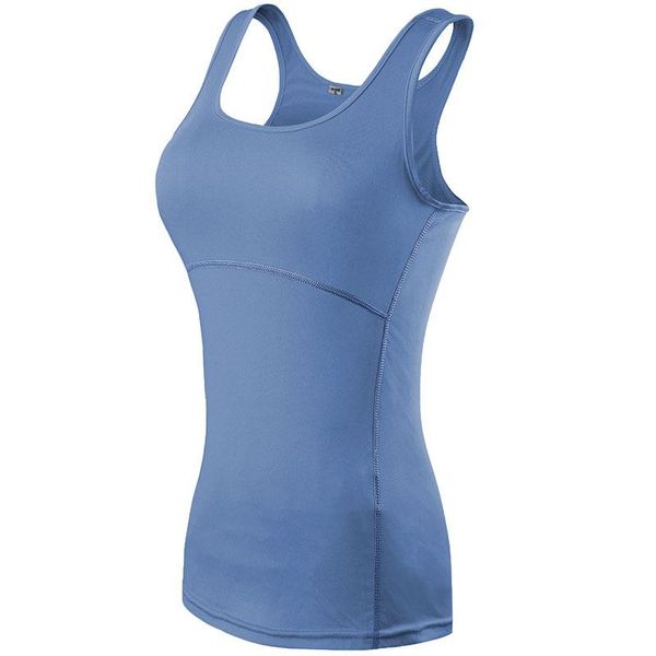 

yoga outfit compression shirts female sports gym clothing jogger jogging tights women training singlet academia active tank clothes