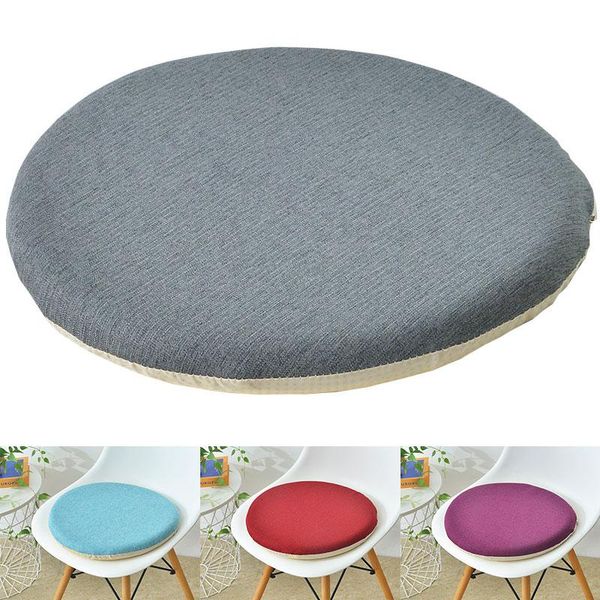 

cushion/decorative pillow round linen seat cushion tatami balcony bay window padded meditation for office living room memory foam slow rebou