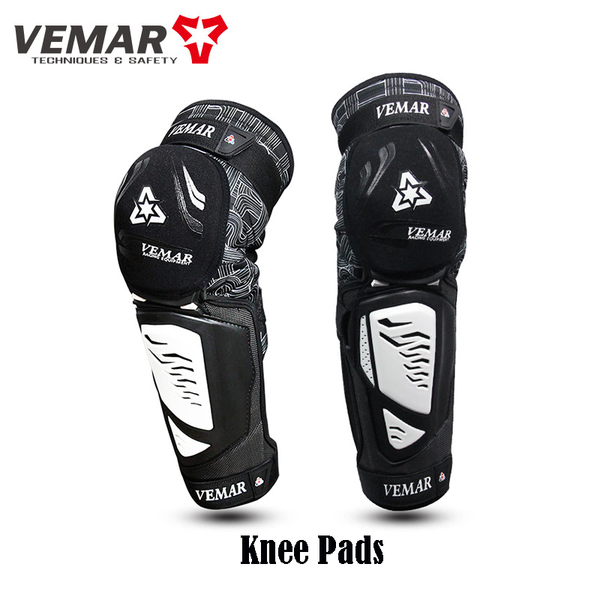 

motorcycle armor vemar motocross knee pads breathable moto outdoor sports protection equipment sets protectors for knees