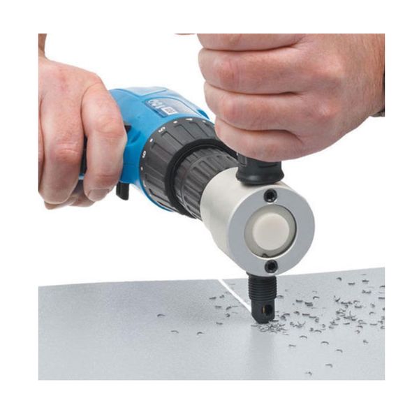 

premum metal cutting machine 160a double head sheet metal nibbler cutter for drill 360 degree adjustable metal electric cutter