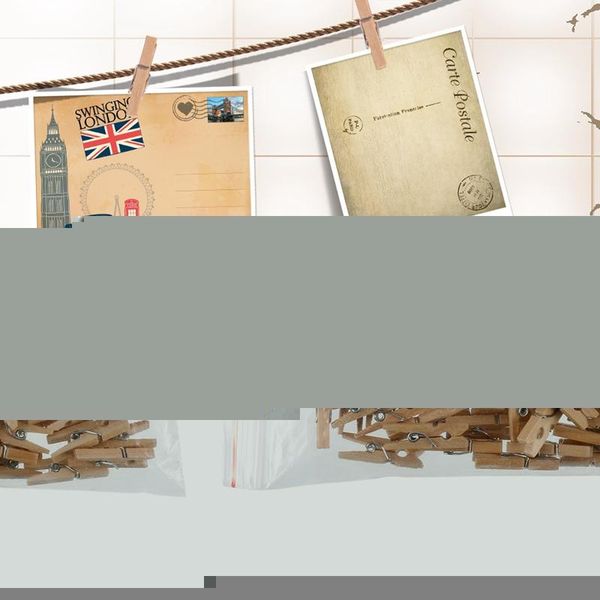 

clothing & wardrobe storage 150pcs/bag 25mm log wooden clips po clothespin craft decoration school office diy wall