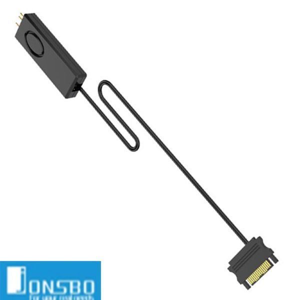 

jonsbo deskcomputer argb controller sata pin power supply remote control for 3pin 5v case heatsink pad led fans & coolings