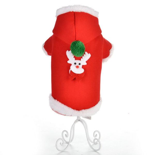 

dog apparel winter thicken christmas elk relaxation coat decoration costume pet supplies soft comfortable warm cloth for
