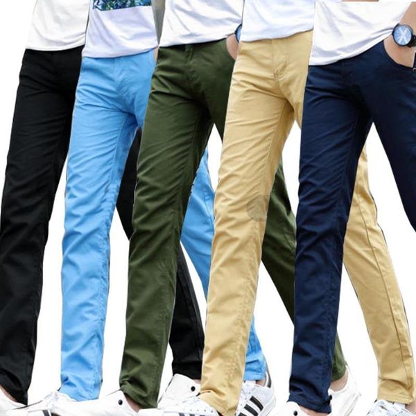 

men's pants spring and summer 2021 casual cargo can be matched with straight, Black