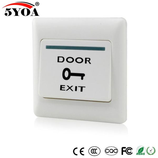 

door exit button release push switch for access control systemc electronic lock no com sensor fingerprint