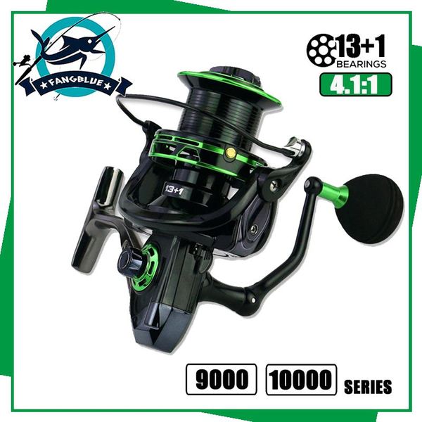 

fishing reels spinning 13+1 bb long cast reel 9000-10000 for distant surf casting carp baitcasting