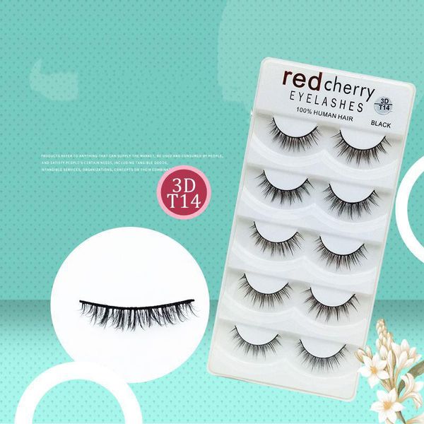 

pairs false eyelashes in bulk synthetic hair simulation mink soft lashes natural long nude beaty makeup lahses wholesale