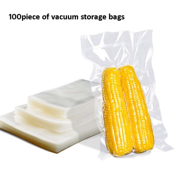

food savers & storage containers 100pcs vacuum bag bags machine film packing fresh long keeping plastic for sealing
