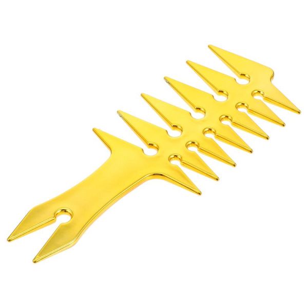 

hair brushes 1pc practical comb hairdressing multi-functional tool for men, Silver