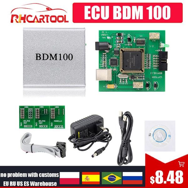 

professional ecu flasher chip tuning programmer interface bdm 100 code reader obd2 diagnostic tool tools