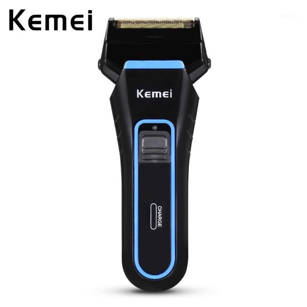 

kemei-2021 professional electric razor men's beard shaver 100-240v rechargeable portable trimmer1