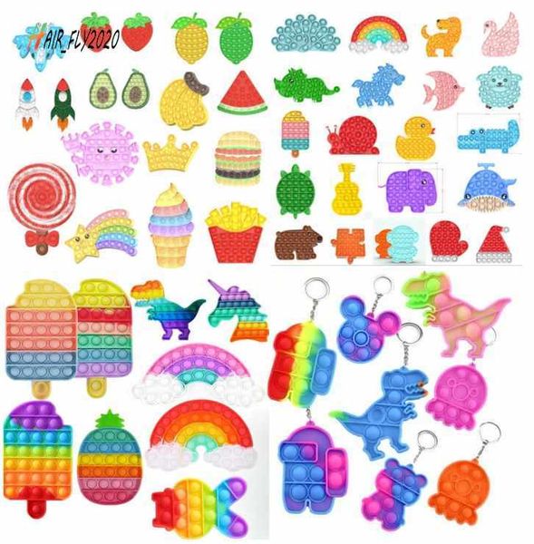 

dhl press it push bubble fidget toys stress relief toy antistress soft squishy anti-stress gift anti stress box hj03