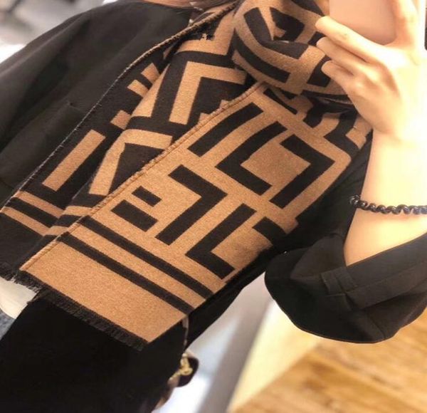

size 30-180cm knitting wool scarves super pure mens scarf womens soft advanced fabrics luxury grid style design long printed shawl, Blue;gray