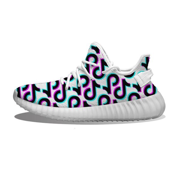 

diy custom tiktok logo running sho mh printed mens womens trainers outdoor sports sneakers