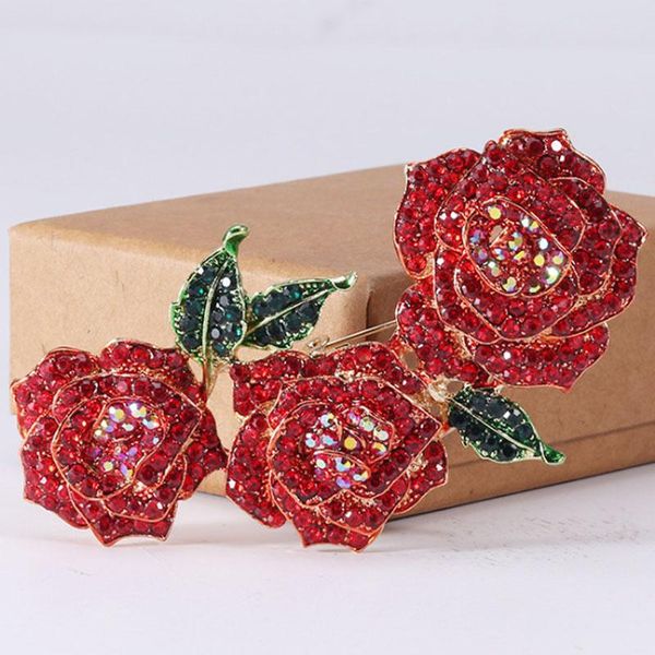 

pins, brooches zlxgirl jewelry very nice flower shape wedding rhinestone crystal pendant women clothing scarf pins broches pin, Gray