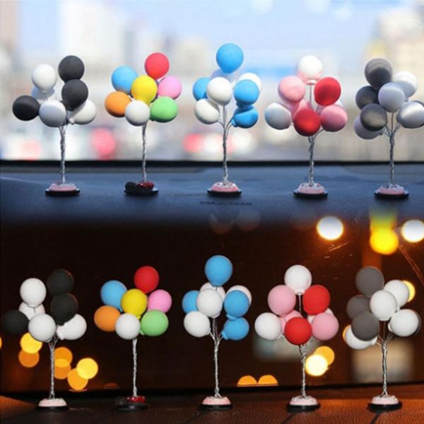 

car fresh female clay color advertising balloon decoration smell ornaments lovely instrument table air freshener