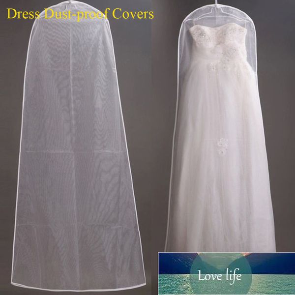 Пыльщистые чехлы невесты платье для хранения мешки для хранения свадебные платья одежда защитная одежда чехол прозрачный гардеробный чехол цена цена экспертов