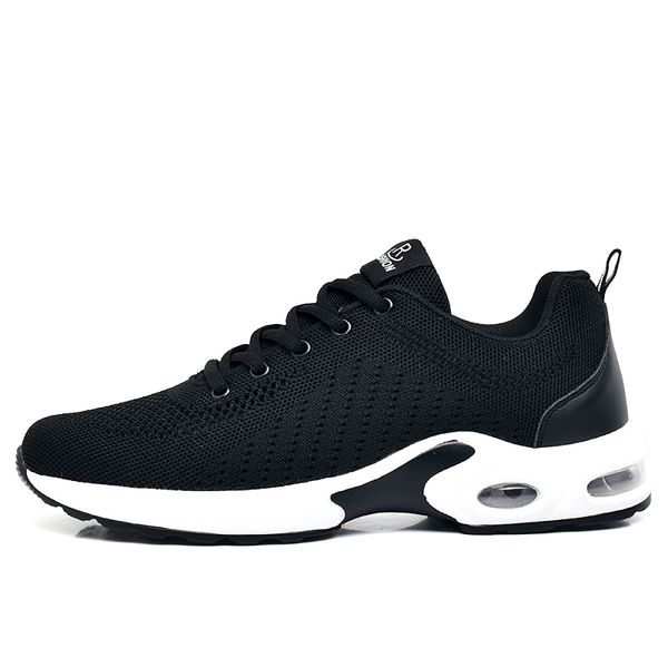 Scarpe da corsa da uomo più economiche Scarpe da ginnastica da uomo in bianco e nero blu rosso Scarpe da ginnastica sportive da esterno Sneakers da passeggio Runner taglia 39-44