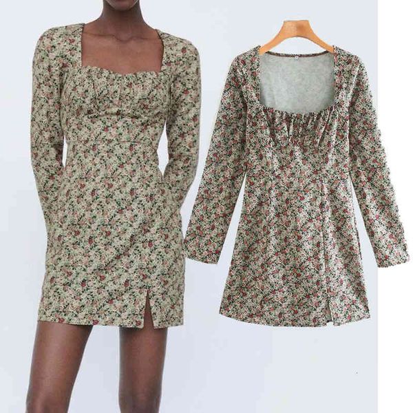 

rompers female fashions flower stylish impression square-necked stripes dressed long-sleeve ladies thin dress, Black;white