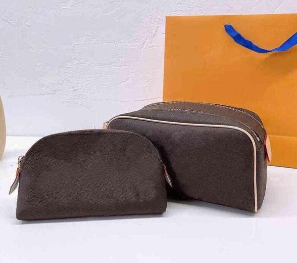

timmy868 1 set women cosmetic bags famous makeup designer travel pouch make up ladies purses organizador toiletry bag luxury purses clutch w