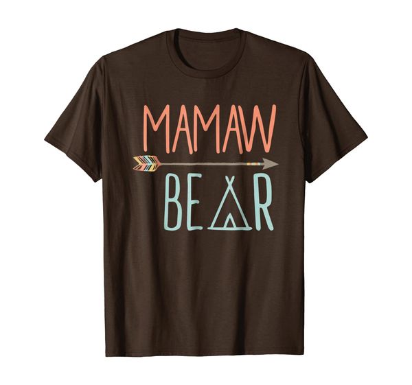

cute mamaw bear shirt grandmother shirt, White;black