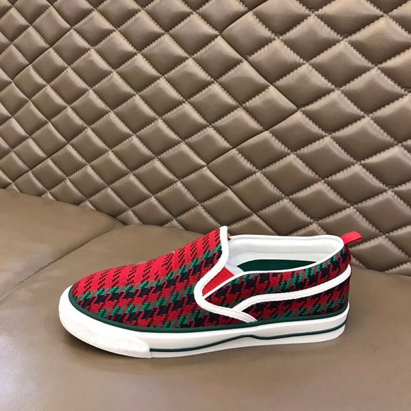 

tennis 1977 print shoes green and red web stripe low-lace up classic cellulose grid designers casual lover shoe flats with box 35-45, Black