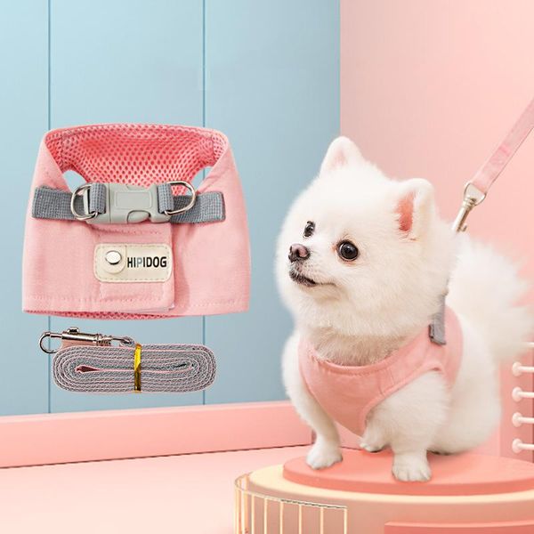 

dog collars & leashes cute cowboy vest chest strap traction rope leash harness cat accessories pet clothing for small medium and large dogs