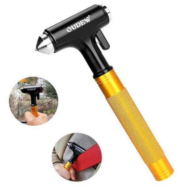 

hand tools car safety hammer, belt breaker, cutter, non-slip handle emergency escape tool